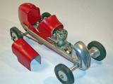 Original Batzloff engine in front wheel drive Roy Richter tether car