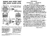 Bungay High Speed 600 instruction sheet