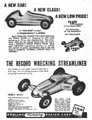 Introductory advertisement for Dooling PeeWee car, still featuring the Frog
